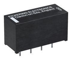 PICKERING 100-1-A-5/4D Reed Relay, SPST-NO, 5 VDC, 1000 Series, Through Hole, 2.2 kohm, 500 mA