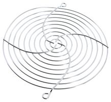 ORION FANS G172-10LN Fan Finger Guard, Steel - Wire Form, 172mm Axial Fans, 162 mm, Bright Nickel Chrome, G172 Series