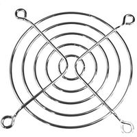 ORION FANS G92-16B Fan Finger Guard, Steel - Wire Form, 92mm Axial Fans, 82.5 mm, Bright Nickel Chrome