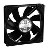 ORION FANS OD1225-12HB DC Axial Fan, 12 V, Square, 120 mm, 25.4 mm, Ball Bearing, 89 CFM