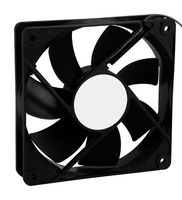 ORION FANS OD1225-24HB01A DC Axial Fan, 24 V, Square, 120 mm, 25.4 mm, Ball Bearing, 89 CFM