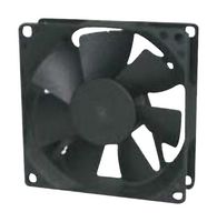ORION FANS OD8025-48HB DC Axial Fan, 48 V, Square, 80 mm, 25 mm, Ball Bearing, 40.1 CFM