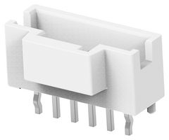 TE CONNECTIVITY 1-2232826-6 Pin Header, Natural, Key A, Wire-to-Board, 2 mm, 1 Rows, 6 Contacts, Through Hole Straight