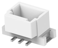 TE CONNECTIVITY 1-2232829-3 Pin Header, Natural, Key A, Wire-to-Board, 2 mm, 1 Rows, 3 Contacts, Surface Mount Straight