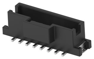 TE CONNECTIVITY 4-2232829-8 Pin Header, Black, Key B, Wire-to-Board, 2 mm, 1 Rows, 8 Contacts, Surface Mount Straight