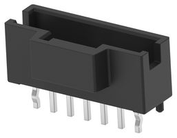 TE CONNECTIVITY 4-2232826-7 Pin Header, Black, Key B, Wire-to-Board, 2 mm, 1 Rows, 7 Contacts, Through Hole Straight