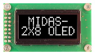 MIDAS DISPLAYS MCOB20805AV-EWS