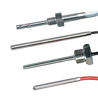 OMEGA P-M-A-6-50-0-TS-2 RTD Sensor, Probe with Leads, Class A, -100 °C, 250 °C, 50 ohm, Platinum