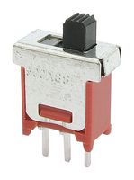 E-SWITCH 500ASSP1M2QE Slide Switch, Subminiature, SPDT, On-None-On, Through Hole, 500A Series, 3 A, 120 V