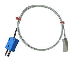 LABFACILITY FL-K-5.0-C4-SP-J-Z Z=C/C Thermocouple, Leaf, K, Stainless Steel, 16.4 ft, 5 m