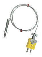 LABFACILITY FN-K-M-5.0-C4-SP-A-Z Z=C/C Thermocouple, Nozzle, K, Stainless Steel, 16.4 ft, 5 m