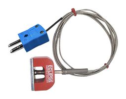 LABFACILITY H/MAGNET-K-3M-SP-J (9KG PULL) Thermocouple, Horseshoe, K, Stainless Steel, 9.84 ft, 3 m
