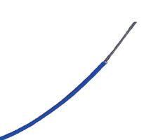 BELDEN 83004 006100 Wire, Hook Up, Hi Temp, TFE, Blue, 24 AWG, 7 x 32AWG, 30.5 m