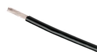 BELDEN 83005 010100 Wire, Hook Up, Hi Temp, PTFE, Black, 22 AWG, 7 x 30AWG, 30.5 m