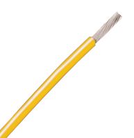 BELDEN 83004 004100 Wire, Hook Up, Hi Temp, TFE, Yellow, 24 AWG, 7 x 32AWG, 30.5 m