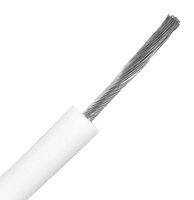 BELDEN 83004 009100 Wire, Hook Up, Hi Temp, TFE, White, 24 AWG, 7 x 32AWG, 30.5 m