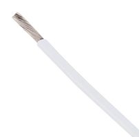 BELDEN 83023 009100 Wire, Hook Up, Hi Temp, TFE, White, 24 AWG, 19 x 36AWG, 30.5 m
