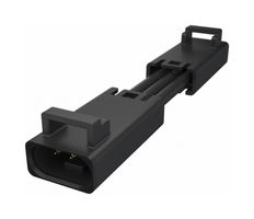 AMPHENOL COMMUNICATIONS SOLUTIONS FLHB3C008C0 Cable Assembly, BrightConnX, Wire to Board Receptacle to Wire to Board Receptacle, 3 Ways, 2.5 mm