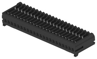 TE CONNECTIVITY 2-2355088-2 IDC Connector, IDC Receptacle, Female, 1.2 mm, 1 Row, 22 Contacts, Cable Mount