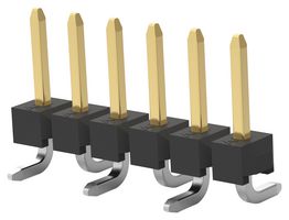 TE CONNECTIVITY 2MM-HB-S03-VS-00-H-TRP Pin Header, Board-to-Board, 2 mm, 1 Rows, 3 Contacts, Surface Mount Straight, AMPMODU Series