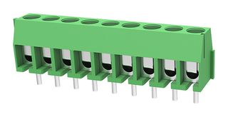 MULTICOMP PRO MP011991 Wire-To-Board Terminal Block, 3.5 mm, 9 Ways, 24 AWG, 18 AWG, 1 mm², Screw