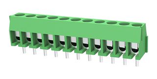 MULTICOMP PRO MP011993 Wire-To-Board Terminal Block, 3.5 mm, 11 Ways, 24 AWG, 18 AWG, 1 mm², Screw