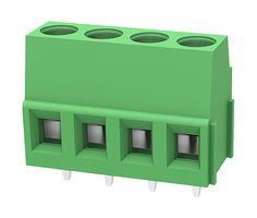 MULTICOMP PRO MP012012 Wire-To-Board Terminal Block, 5.08 mm, 4 Ways, 30 AWG, 12 AWG, 2.5 mm², Screw
