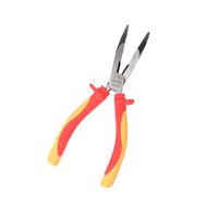 MULTICOMP PRO MP-VDE-BN8 Pliers, Bent Nose, 203.2 mm Length, CRV, Thermoplastic Rubber Handle, 1000V, VDE