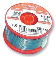 STANNOL HS10 2510 1,2MM 500G STANNOL Solder Wire, 60/40, 1.2mm Diameter, 183°C, 500g