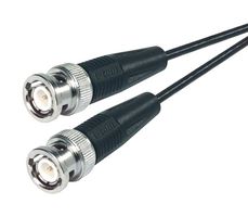 L-COM CC174-4 RF / Coaxial Cable Assembly, 4 ft, 1.21 m, RG174/U, BNC Straight Plug, BNC Straight Plug, 50 ohm