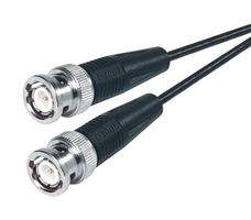 L-COM CC174-5 RF / Coaxial Cable Assembly, 5 ft, 1.52 m, RG174/U, BNC Straight Plug, BNC Straight Plug, 50 ohm