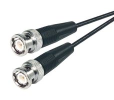 L-COM CC174-7.5 RF / Coaxial Cable Assembly, 7.5 ft, 2.28 m, RG174/U, BNC Straight Plug, BNC Straight Plug