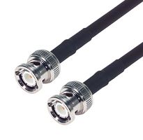 L-COM CC223B-10 RF / Coaxial Cable Assembly, 10 ft, 3.05 m, RG223/U, BNC Straight Plug, BNC Straight Plug, 50 ohm