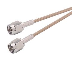 L-COM CCS316-3 RF / Coaxial Cable Assembly, 3 ft, 914.4 mm, RG316/U, SMA Plug, SMA Plug, 50 ohm