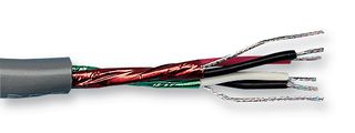 BELDEN 9729NH 0601000 Multipair Cable, Computer, Screened, 2 Pair, 24 AWG, 0.23 mm², 1000 ft, 304.8 m