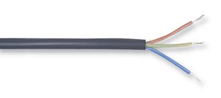 PRO POWER 1927934 Multicore Cable, Heat Resistant, Unscreened, 3 Core, 0.75 mm², 82 ft, 25 m