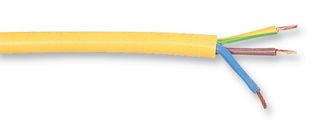 PRO POWER CBBR1517 Multicore Cable, Arctic Grade, Unscreened, 3 Core, 0.75 mm², 328 ft, 100 m