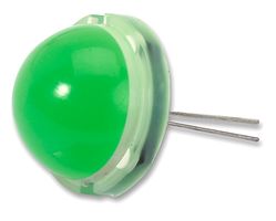 KINGBRIGHT DLC2/6GD LED, Low Power, Green, Through Hole, 20mm, 20 mA, 6 V, 568 nm