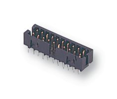 MOLEX 87831-4020 Pin Header, Board-to-Board, Wire-to-Board, 2 mm, 2 Rows, 40 Contacts, Through Hole Straight