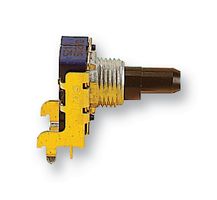 ALPS ALPINE RK11K1120A4C Rotary Potentiometer, 10 kohm, 1 Turns, Logarithmic, 50 mW, ± 20%, RK11 Series