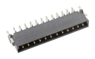 HARTING 15550122601000 Pin Header, Board-to-Board, 2.54 mm, 1 Rows, 12 Contacts, Surface Mount Right Angle
