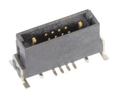 HARTING 15722082601000 Pin Header, Hybrid, 2P+8S, Board-to-Board, 10 Contacts, Surface Mount Straight, har-flex Series