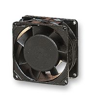 MULTICOMP SF11580A/1083HSL.GN AC Axial Fan, 115V, Square, 80 mm, 38 mm, Sleeve Bearing, 30 CFM