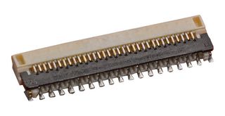 MOLEX 503566-1302 FFC / FPC Board Connector, 0.3 mm, 13 Contacts, Easy-On 503566 Series, Solder, Bottom, 1 Row