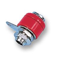 PRO SIGNAL PSG01829 Banana Test Connector, Jack, Panel Mount, 30 VDC, Red