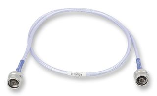 HUBER+SUHNER SF104P-18/11N-47/11N-47/1000 RF / Coaxial Cable Assembly, 3.28 ft, 1 m, SUCOFLEX 100, N Straight Plug, N Straight Plug, 50 ohm