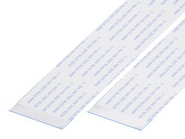 GCT 05-12-D-0101-A-4-06-4-T FFC / FPC Cable, 12 Core, 0.5 mm, Opposite Sided Contacts, 4 ", 101 mm, White