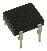MULTICOMP PRO DF04M Bridge Rectifier, Single Phase, 400 V, 1 A, DIP, 4 Pins, 1.1 V
