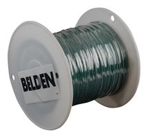 BELDEN 83005 005100 Wire, Hook Up, Hi Temp, PTFE, Green, 22 AWG, 7 x 30AWG, 30.5 m
