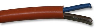 PRO POWER CBBR15157 Multicore Cable, Unscreened, 2 Core, 2.5 mm², 328 ft, 100 m